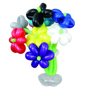 bouquet fleurs ballons