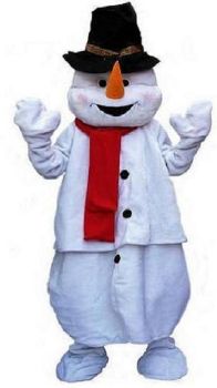 mascotte bonhomme neige lyon