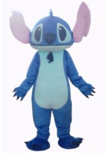 animateur mascotte stitch, animation pour fête anniversaire enfants